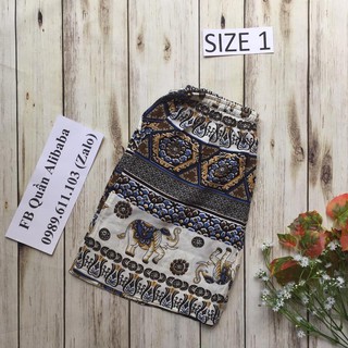 Quần đùi thổ cẩm size 1