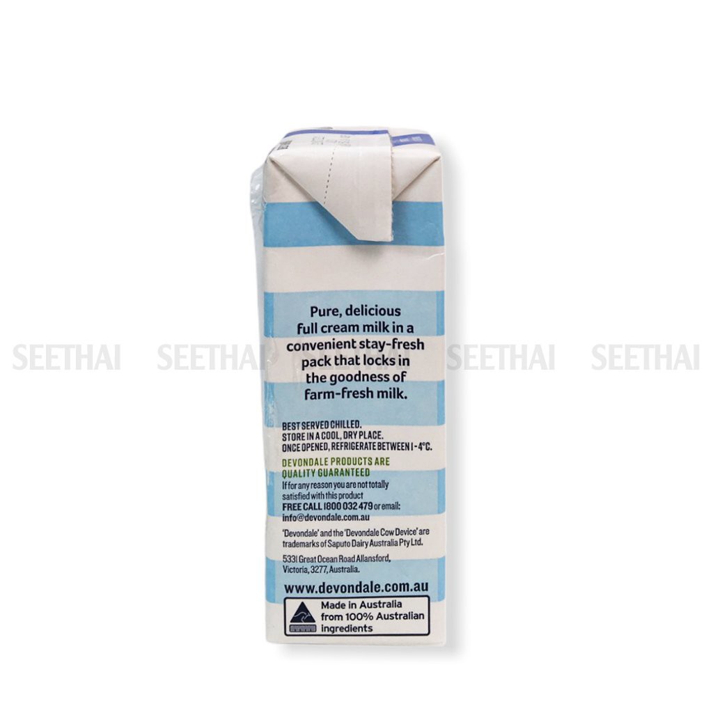 [HÀNG NHẬP KHẨU] Sữa Tươi Devondale Full Cream Úc 200ml