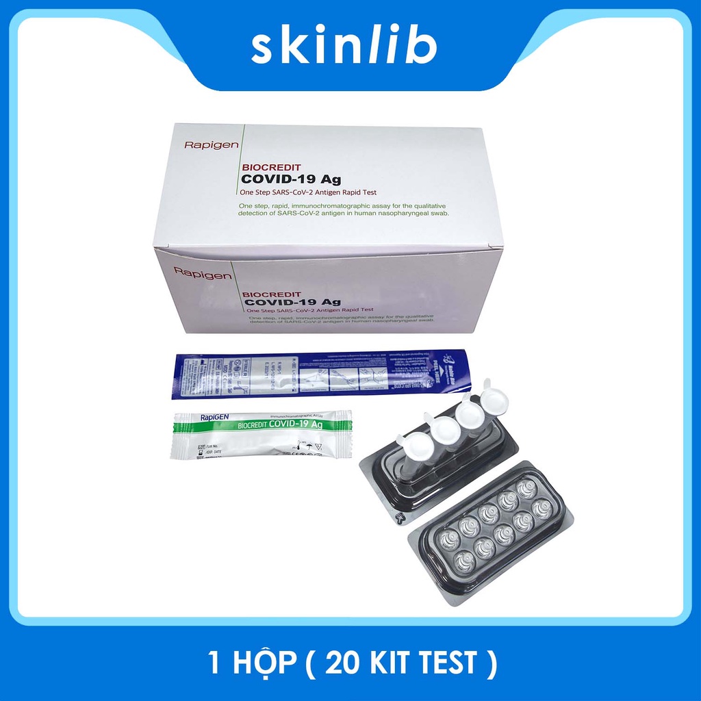 ✅[HCM_Hỏa Tốc] Kit test nhanh Covid-19 BioCredit Ag Hàn Quốc chính hãng