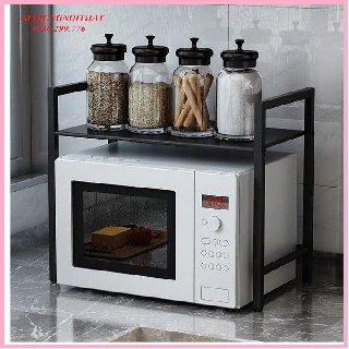RE0632 Kệ để lò vi sóng thép đen không rỉ - Kệ treo lò vi sóng