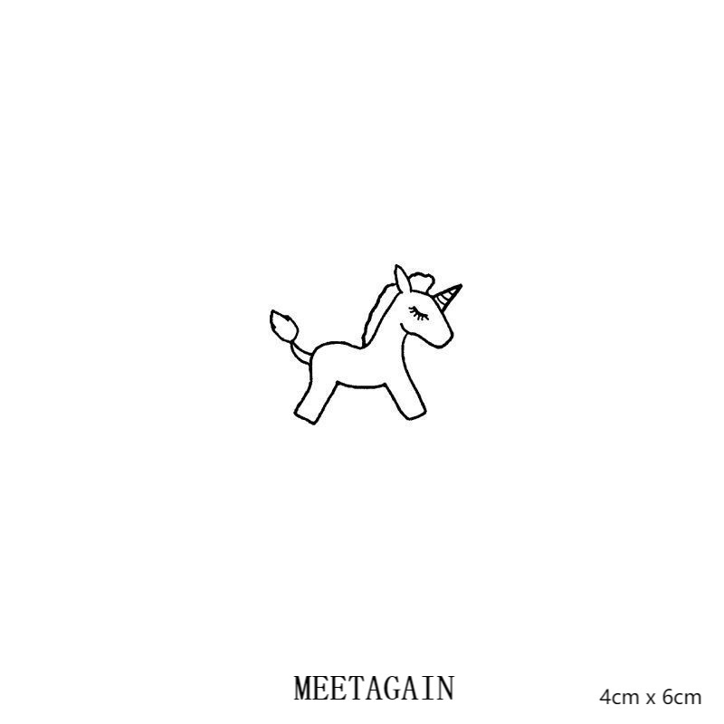 Hình xăm tạm thời chống thấm nước giữ màu 15 ngày cỡ 4cmx6cm S-042