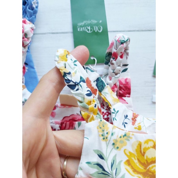 Váy đầm 2 dây dáng xòe chuẩn hãng Oli river