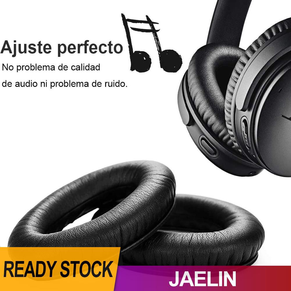 1 Cặp Đệm Tai Nghe Bằng Da Cho Bose Qc2 Qc15 Qc25