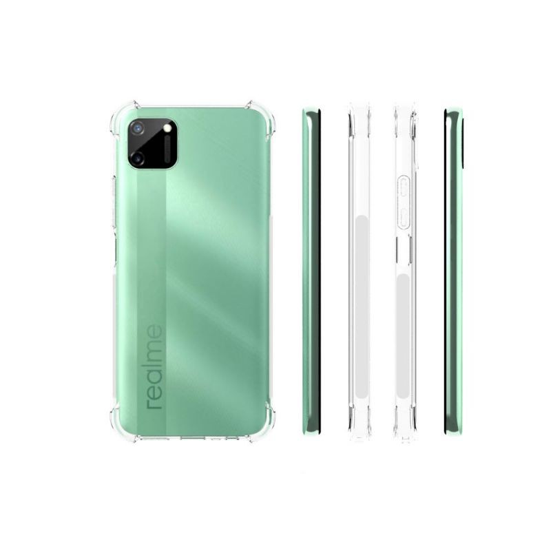 Ốp Lưng Realme C20 Dẻo Trong Suốt Chống Sốc