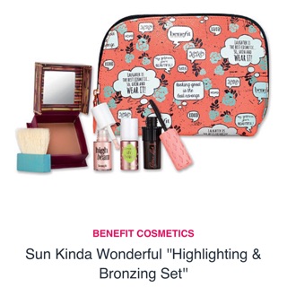 (CÓ SẴN)- BENEFIT - ( Tách set)  🌸  Set phấn bắt sáng và tạo khối