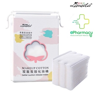 Bông Tẩy Trang Lameila Hồng 222 Miếng Makeup Remove Cotton 3 lớp dày dặn làm sạch da CXT002 ePharmacy