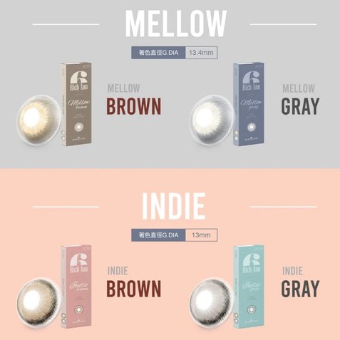 [1 CHIẾC] Kính Áp Tròng Cận 1 Ngày Đủ Màu Nâu, Xám Tự chọn Hàn Quốc | ann365 lens | BigBuy360 - bigbuy360.vn