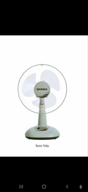 ĐẶT QUẠT NHẬN TRONG NGÀY: QUẠT BÀN THẾ HỆ MỚI: QUẠT SENKO B1216 🌟🌟🌟8