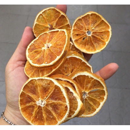 Cam sấy tự nhiên - Dùng pha trà giải khát, đồ uống - túi zít 100g