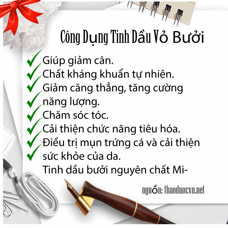 Tinh Dầu Vỏ Bưởi - TaPha Nguyên Chất 10ml