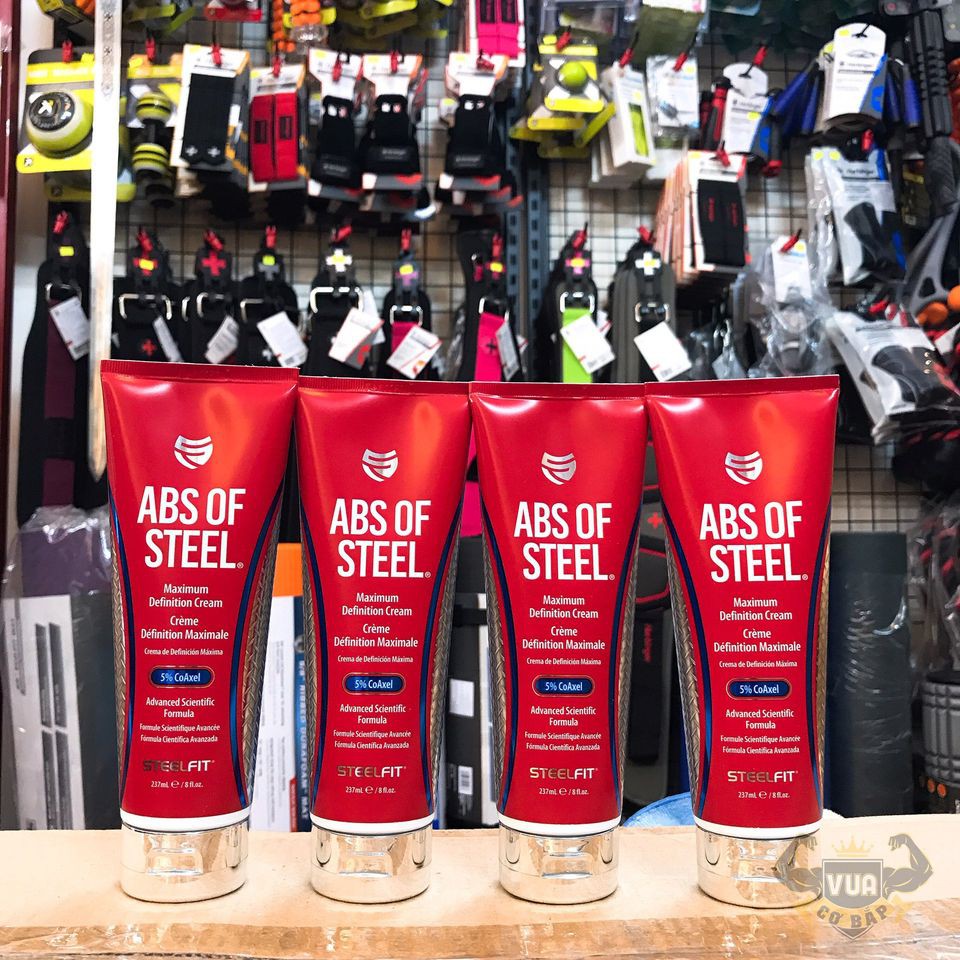 Kem Tan Mỡ Bụng ABS OF STEEL – SteelFit USA Tuýp 237ml