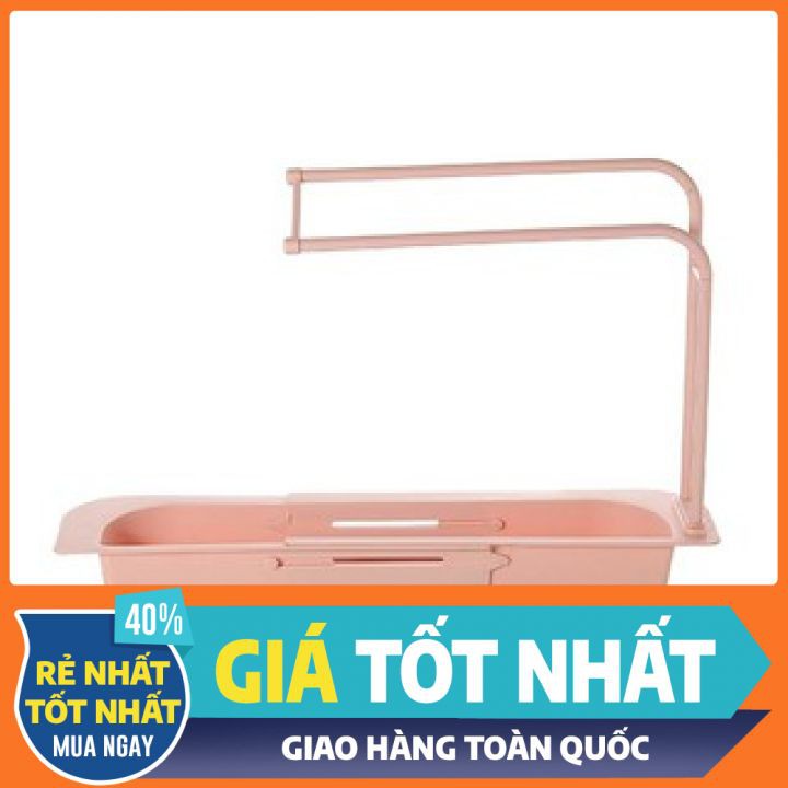 GIÁ ĐỂ GIẺ RỬA BÁT [ HÀNG ĐẸP + DÀI THEO Ý ] - KHAY ĐỂ GIẺ RỬA BÁT - CÓ CHỖ TREO KHĂN THÔNG