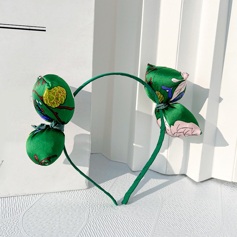 Băng Đô Vải In Họa Tiết Thắt Nơ Thời Trang Cho Nữ