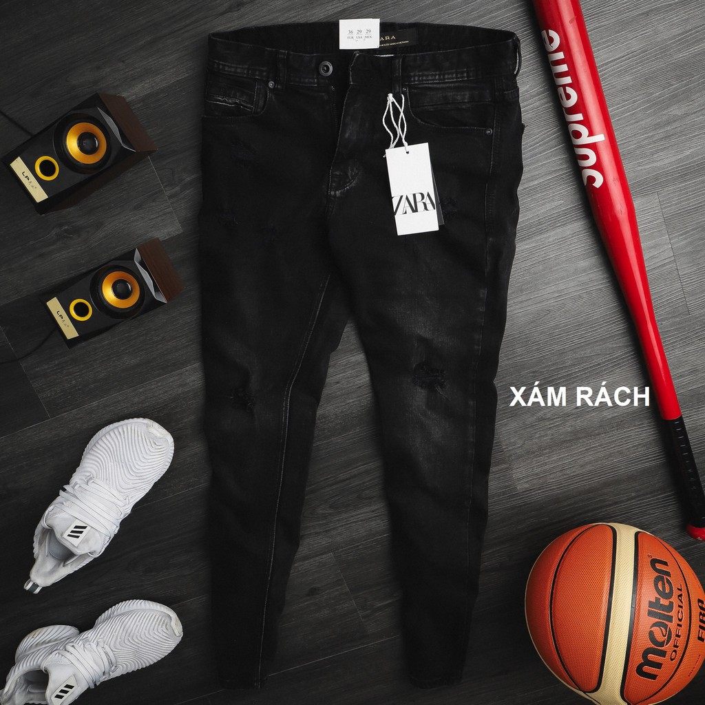 QUẦN JEAN NAM ZA RA CAO CẤP SKINNY ÔM | BigBuy360 - bigbuy360.vn