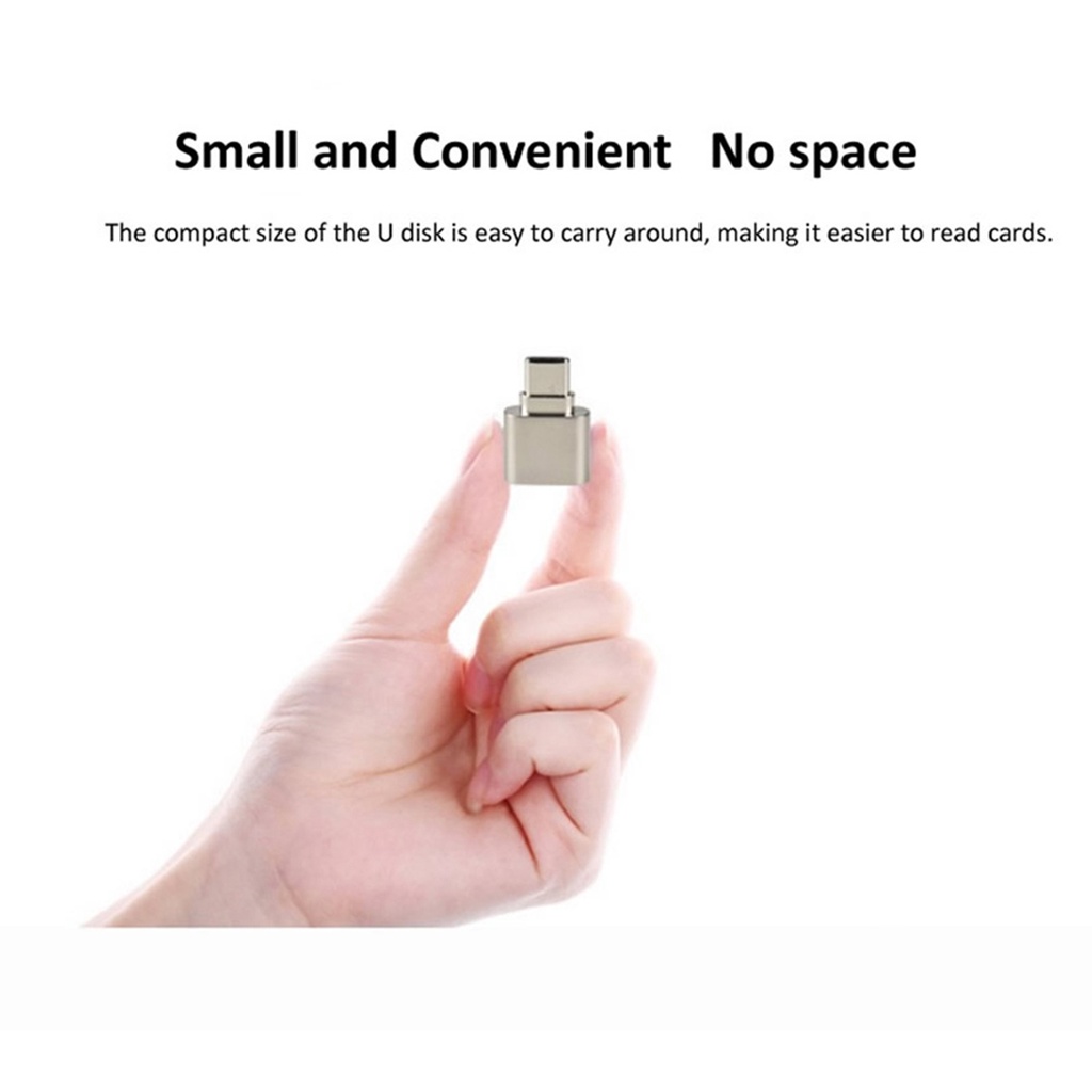 Đầu đọc thẻ nhớ micro USB/Type-C cao cấp