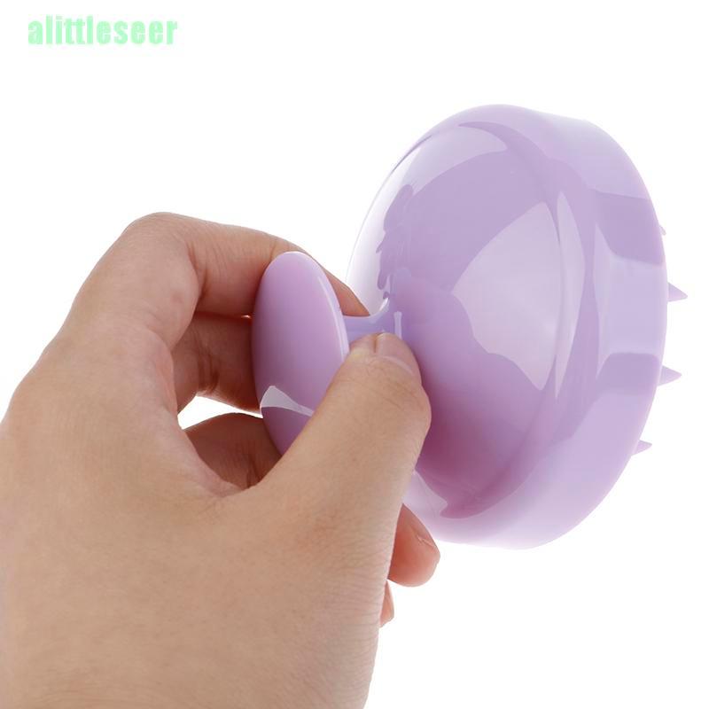 Lược Silicone Chải Tóc Mát Xa Da Đầu Tiện Dụng