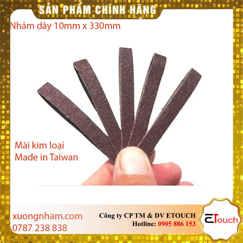 Nhám Vòng 10mm x 330mm Mài Kim Loại Vải X632 Đài Loan
