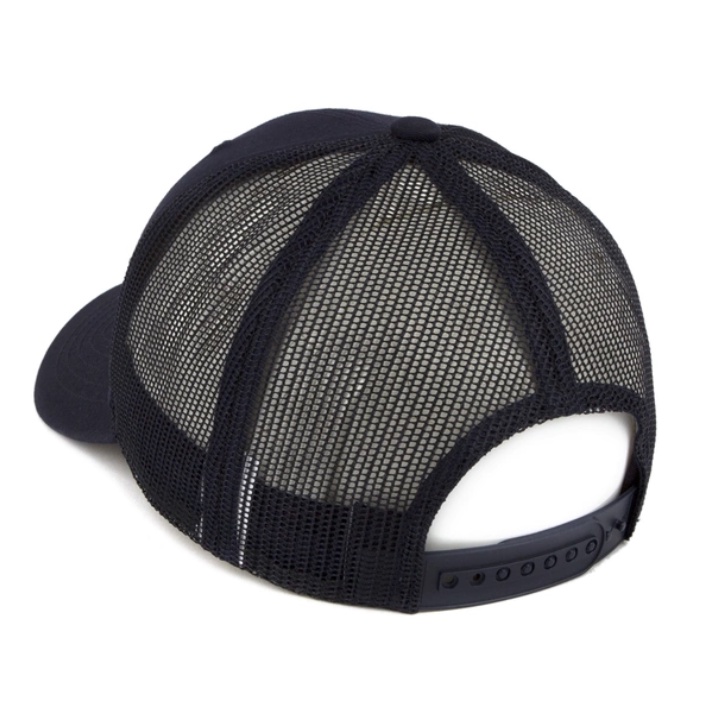 Nón lưới Lưỡi Trai Trơn BLANK 6 meshcap navy NN381 Màu Đen