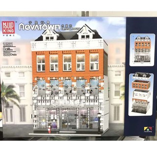 Đồ chơi Lắp ghép Mô hình Mould King 16021 MOC Crystal Palace with Light 3770Pcs Có đèn