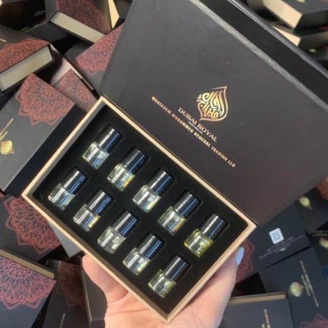 Sét 10 Tinh Dầu Nước Hoa Dubai Đủ Mùi