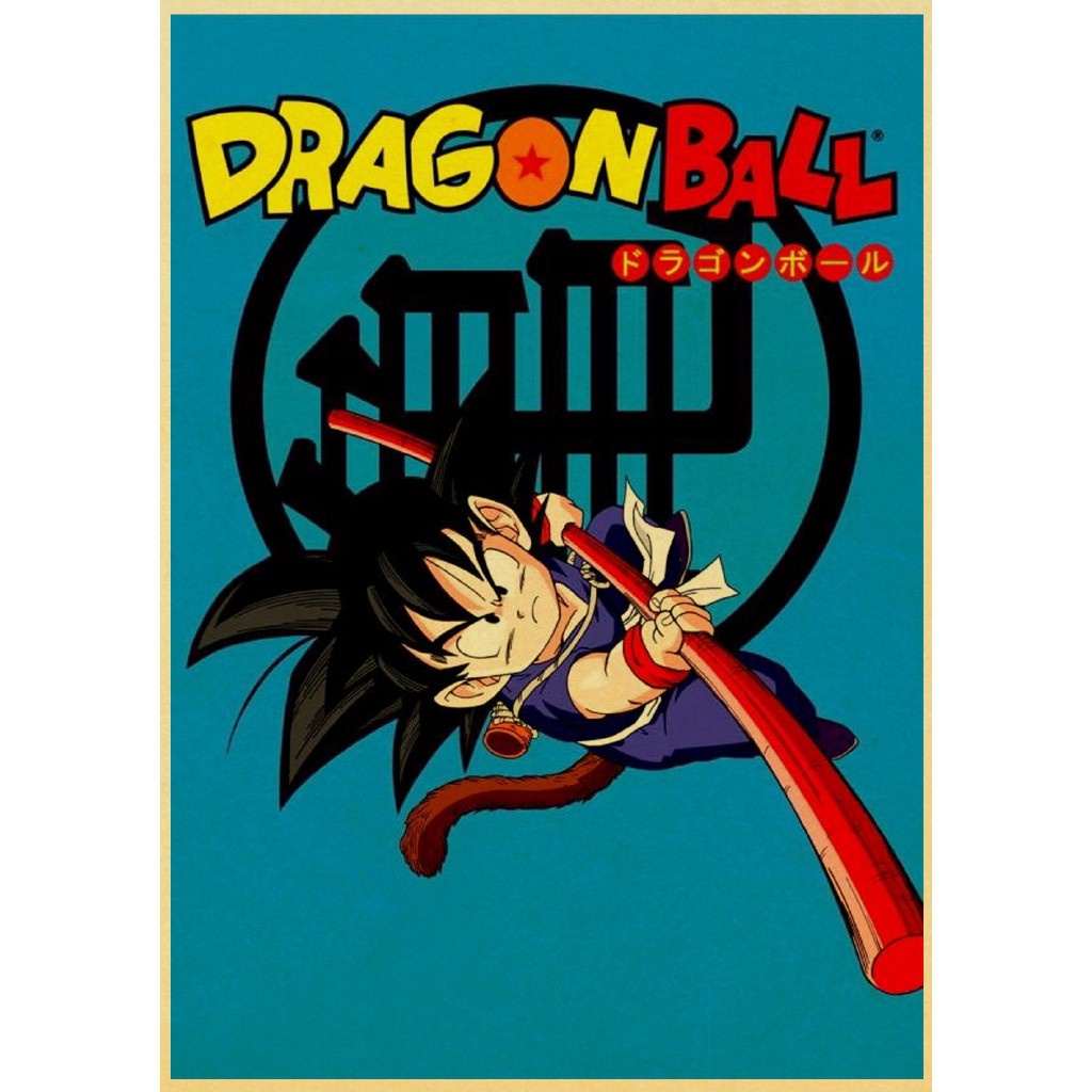 Poster Phim dragon ball Treo Tường Trang Trí