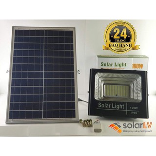 ĐÈN PHA NĂNG LƯỢNG MẶT TRỜI SOLAR 100W IP67