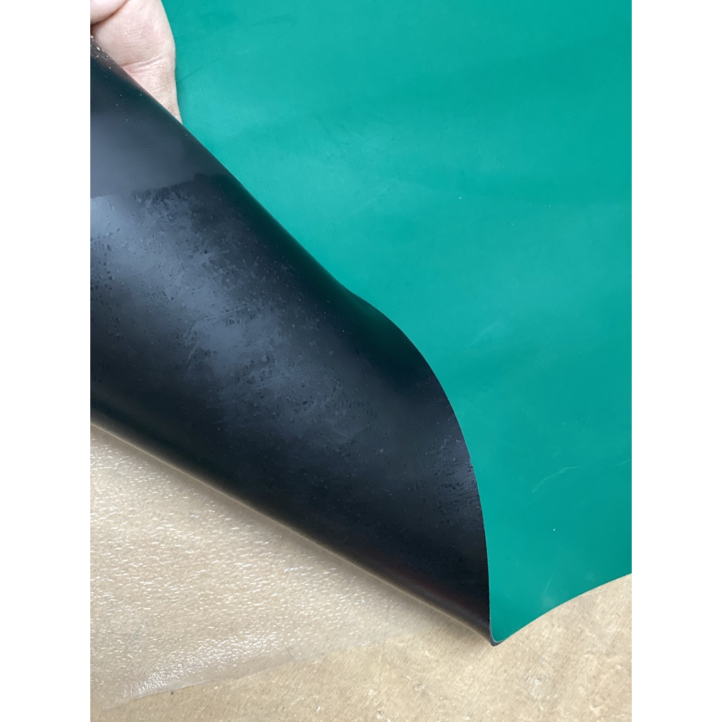 Thảm Cao Su Chống Tĩnh Điện ESD Màu Xanh KT 120x60 Dày 2.0mm