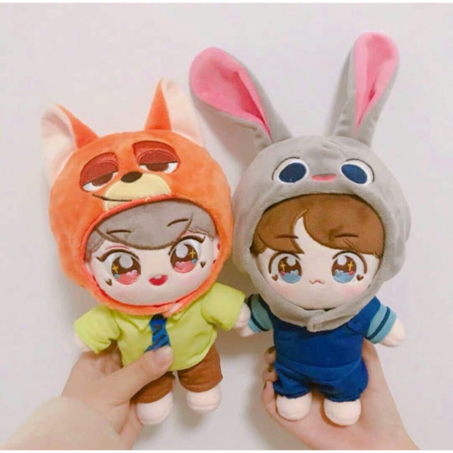 Set Nick hoặc set Judy cho doll 15CM