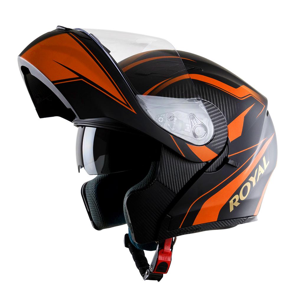 MŨ BẢO HIỂM FULLFACE LẬT CẰM 2 KÍNH SIZE THÁO RỜI CHÍNH HÃNG ROYAL-M179