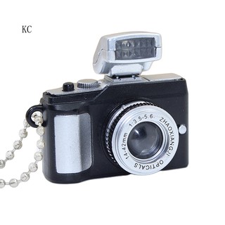 Móc khóa hình máy ảnh mini có đèn flash