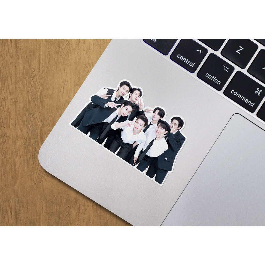 Set 50 hình dán trang trí Bts Yet To Come