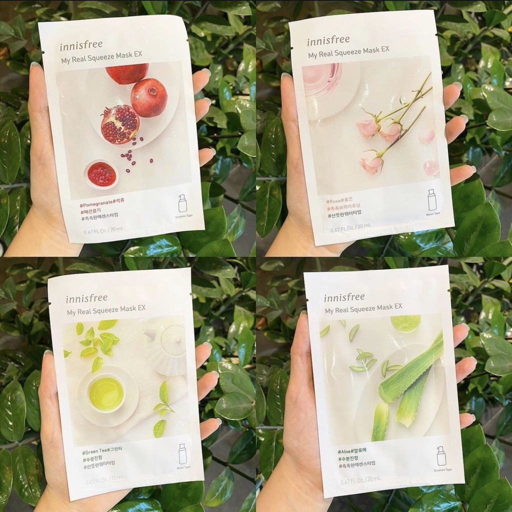 INNISFREE - Mặt Nạ Giấy My Real Squeeze Mask EX