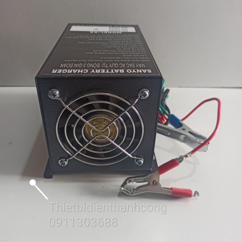 MÁY NẠP ẮC QUY TỰ ĐỘNG SANYO  ✓ Mạch Nhập Khẩu Nhật Bản✓
