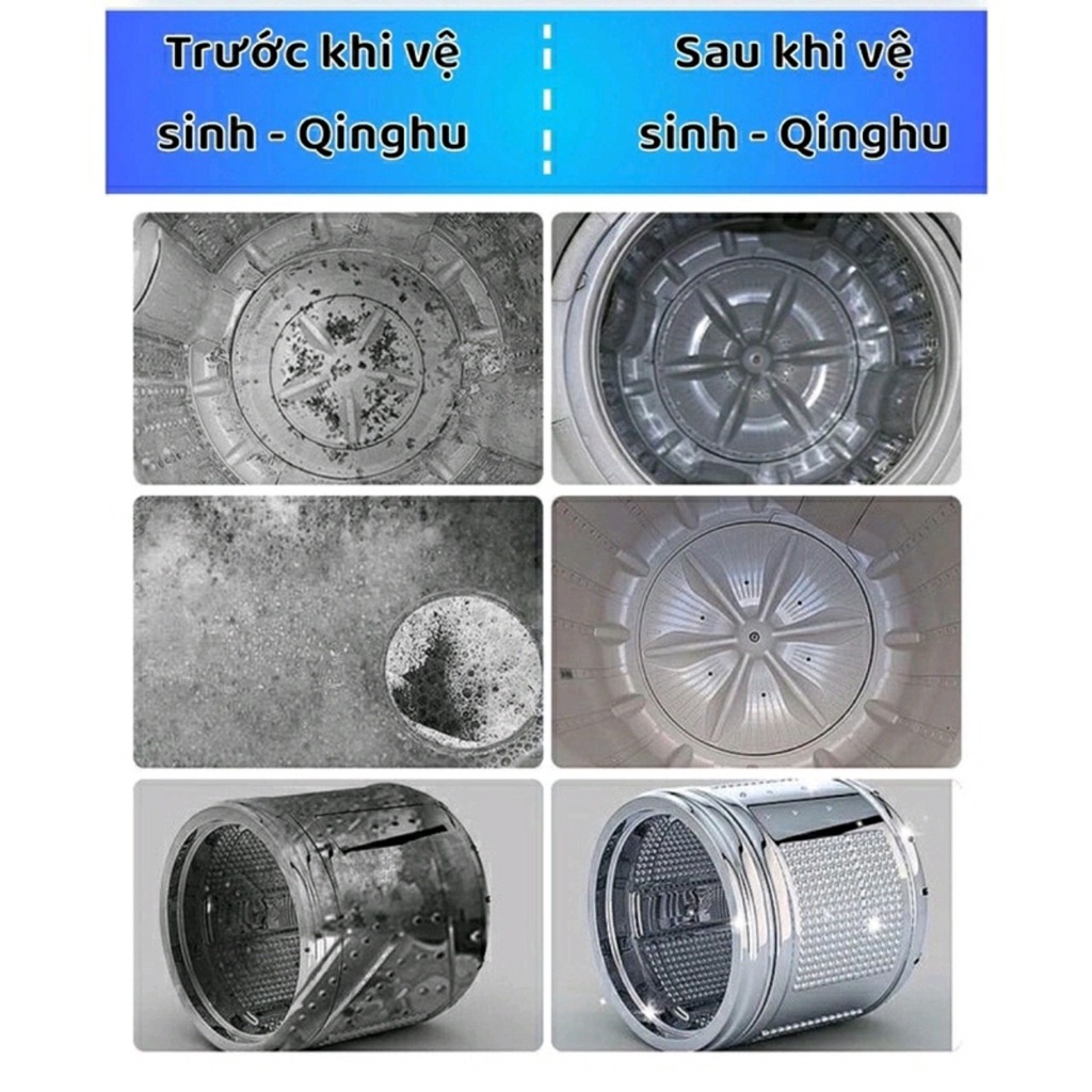 Nước tẩy lồng máy giặt chính hãng công nghệ nhật bản