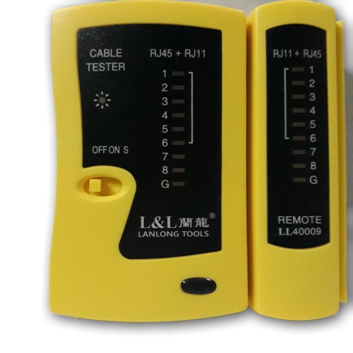 Hộp tets mạng LanLong - LL40009 kèm pin 9v