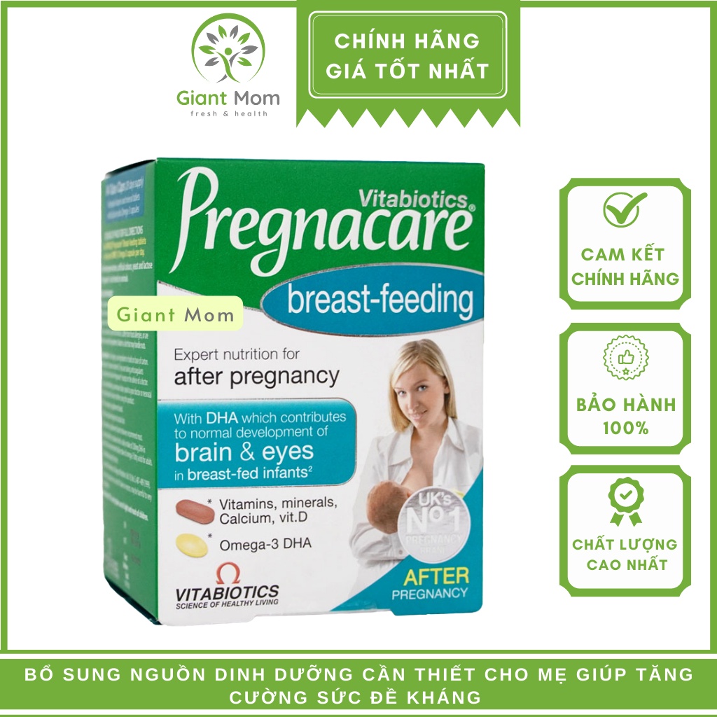 Vitamin Tổng Hợp Cho Mẹ Sau Sinh Pregnacare Breastfeeding Uk