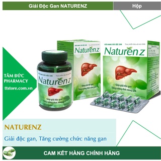 Giải Độc Gan NATURENZ Hộp 100 viên DHG Pharma Tăng cường chức năng gan