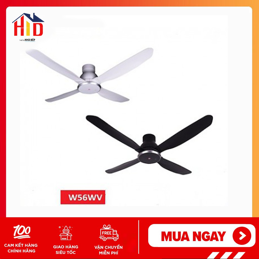 Quạt trần cao cấp chính hãng KDK W56WV