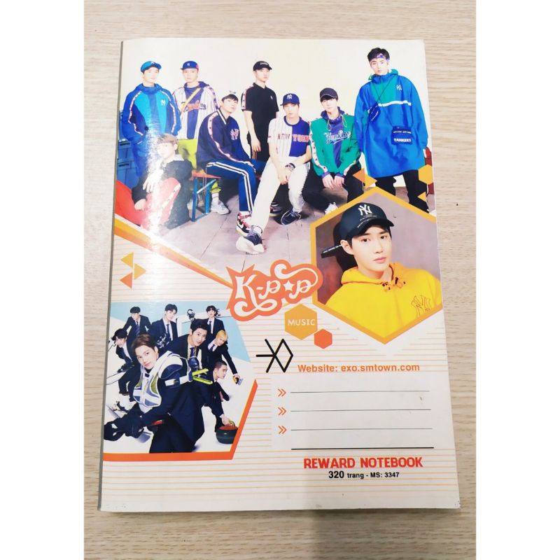 TẬP VỞ SINH VIÊN HẢI TIẾN 200/300 TRANG - VỞ SINH VIÊN REWARD KẺ NGANG 3323/3354 60GSM