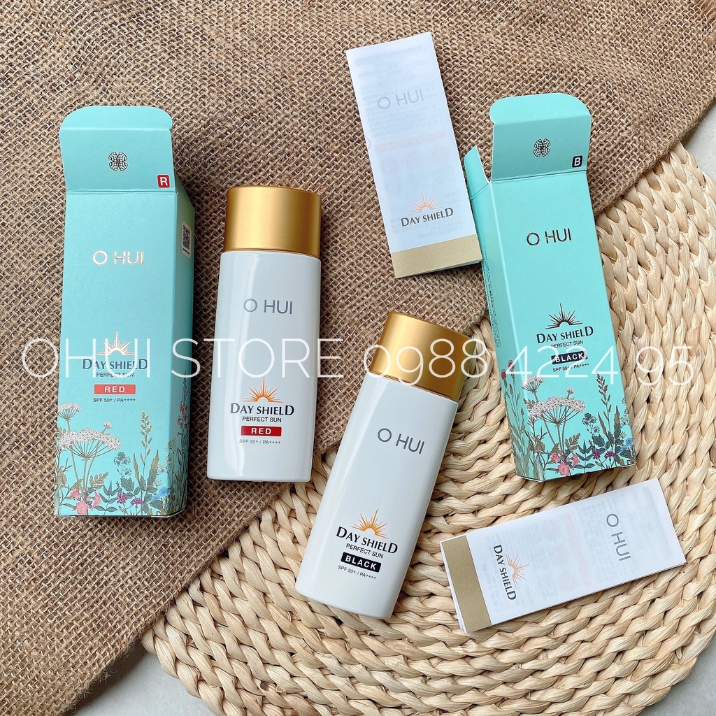 Tuýp kem chống nắng OHUI Day Shield Perfect Sun SPF 50+/PA++++ 80ml - Hàng chính hãng LG Hàn Quốc