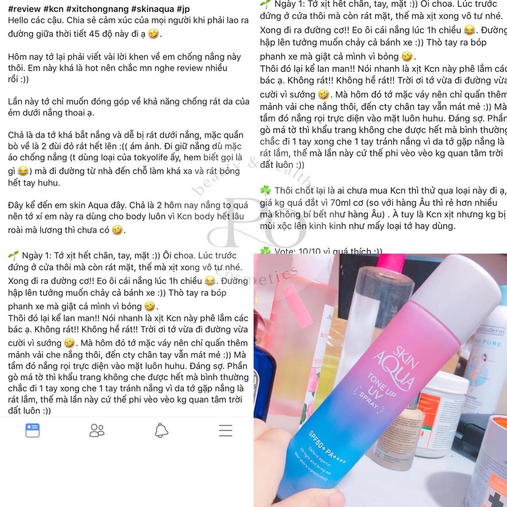 Kem chống nắng Skin Aqua Tone Up UV Essence SPF50+ PA++++ Nhật Bản | BigBuy360 - bigbuy360.vn