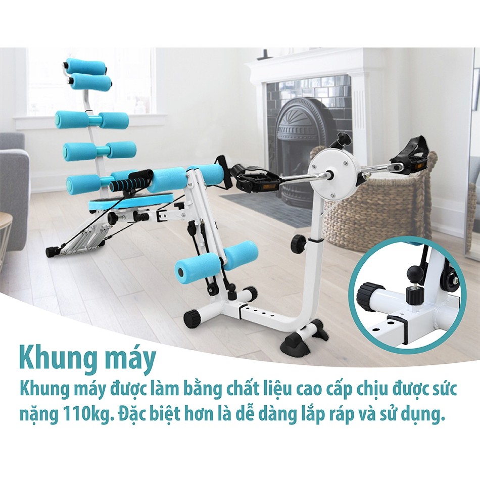 Professionall.gym19 - Tồn kho Ghế tập cơ bụng đa năng New Six Pack Care tập hơn 25 động tác 2023 ngẫu nhiên
