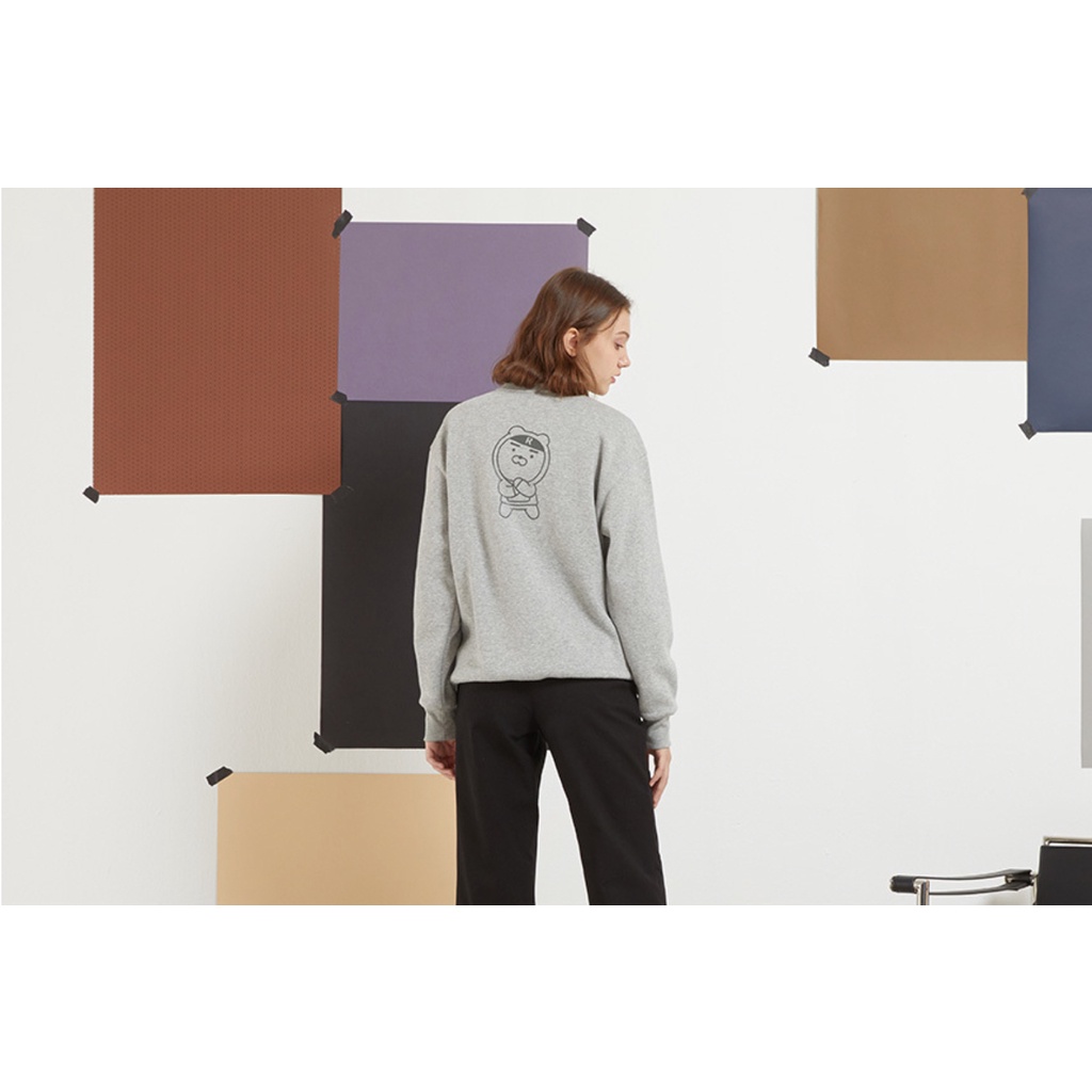 [ Siêu sale ngày Black Friday ⚡️] Áo sweater hoodie Kakao Korea Unisex màu grey - Hàng canh sale siêu hot | BigBuy360 - bigbuy360.vn