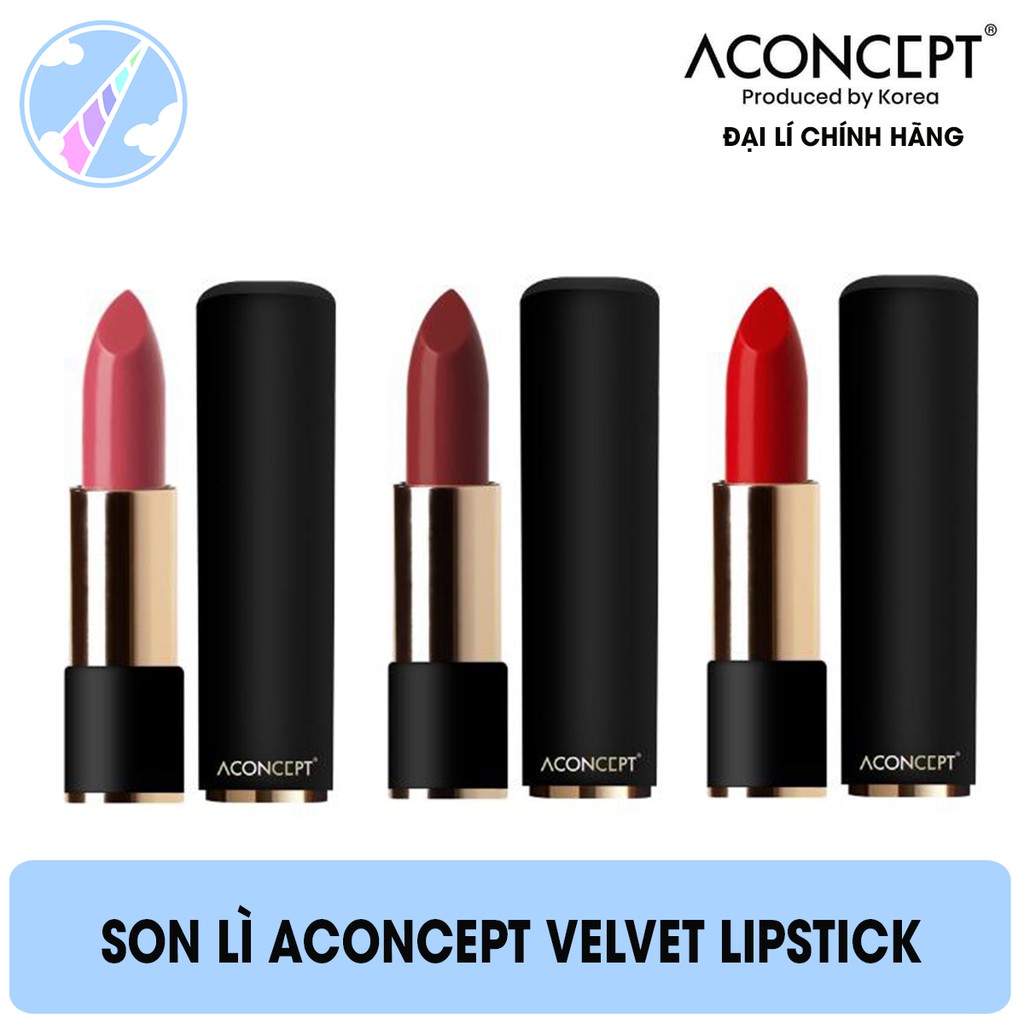 Son Lì ACONCEPT VELVET LIPSTICK (Giao ngẫu nhiên)