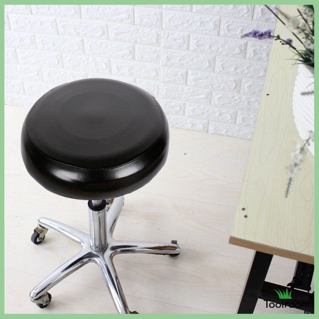 Vỏ Bọc Ghế Xoay Tròn Bằng PU Co Giãn Chống Nước Màu Be