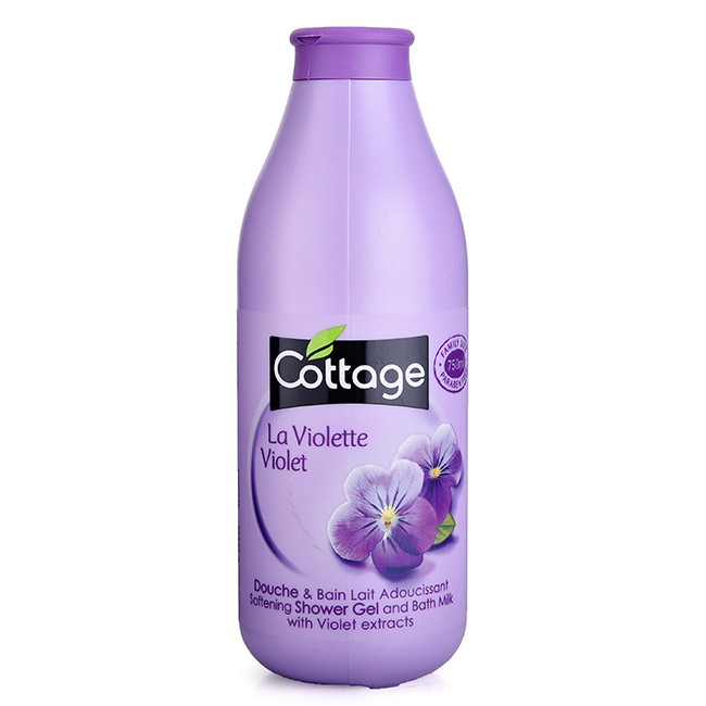 Sữa tắm Cottage của Pháp chai 750ml -HÀNG CHÍNH HÃNG CS32