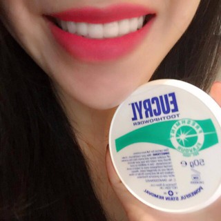 Bột tẩy trắng răng Eucryl Toothpowder (50g)