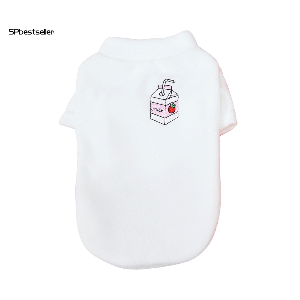 Áo Len Giữ Ấm In Họa Tiết Hoạt Hình Dễ Thương Cho Thú Cưng