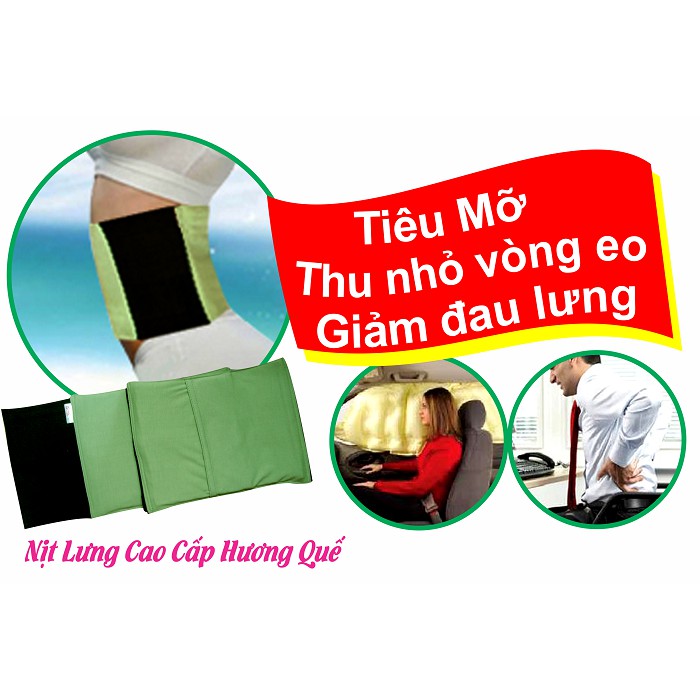 Cặp Tấm Thảo Dược Lưng Bụng cho Đai Lưng Bụng Hương Quế