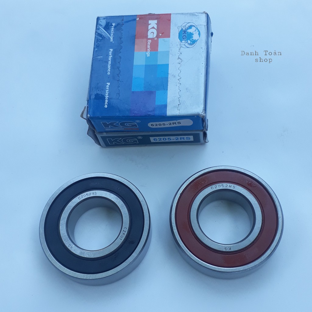 Vòng bi bạc đạn 6205-2RS bít nhựa KG 25x52x15mm